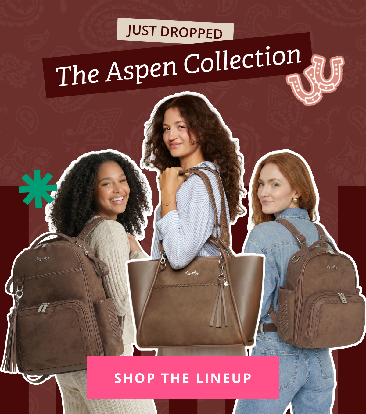 JUST DROPPED the aspen collection [ SHOP THE LINEUP ]