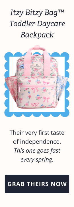 Itzy Bitzy Bag™ Toddler Daycare Backpack | Their very first taste of independence. This one goes fast every spring. [ GRAB THEIRS NOW ]