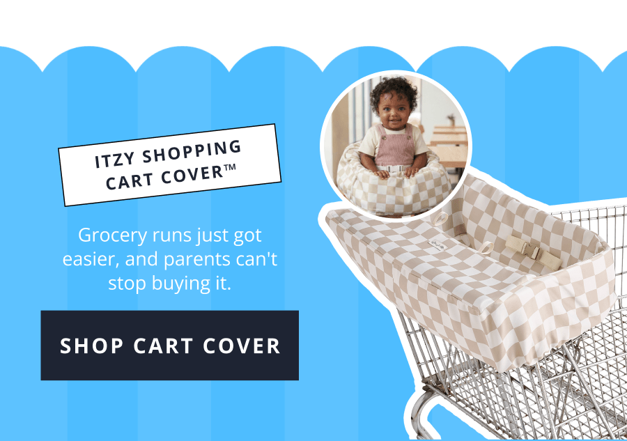 Itzy Shopping Cart Cover™ | Grocery runs just got easier, and parents can't stop buying it. [ SHOP CART COVER ]