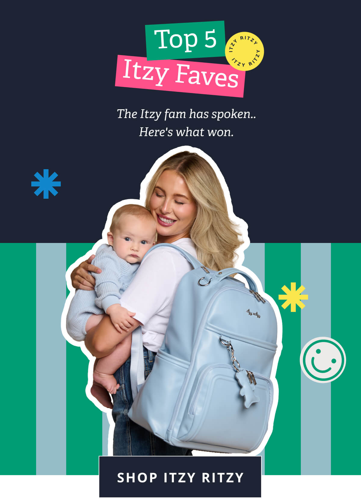 Top 5 Itzy Faves The Itzy fam has spoken.. Here's what won. [ SHOP ITZY RITZY ] 