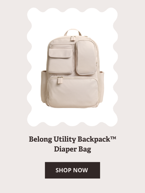 Belong Utility Backpack™ Diaper Bag in Toast