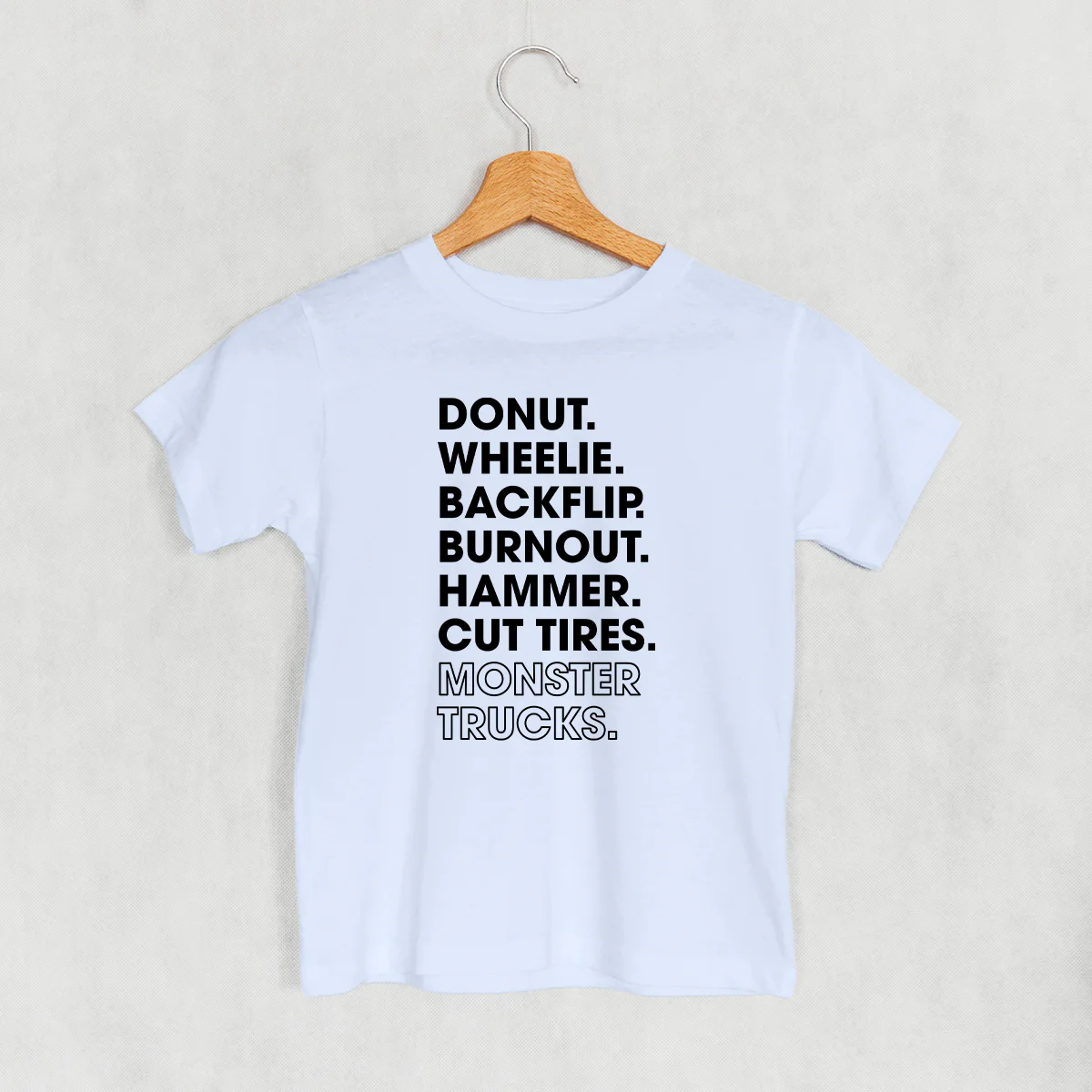 Image of Monster Truck Lingo List (Kids)