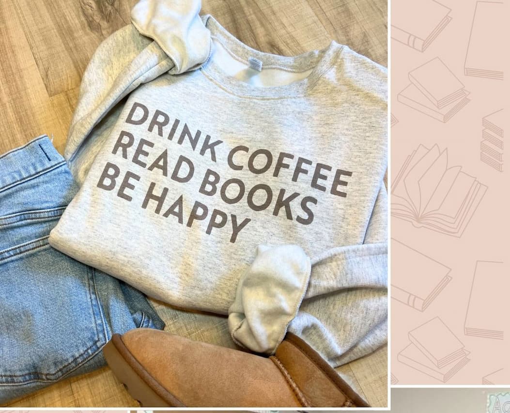 drink coffee read books