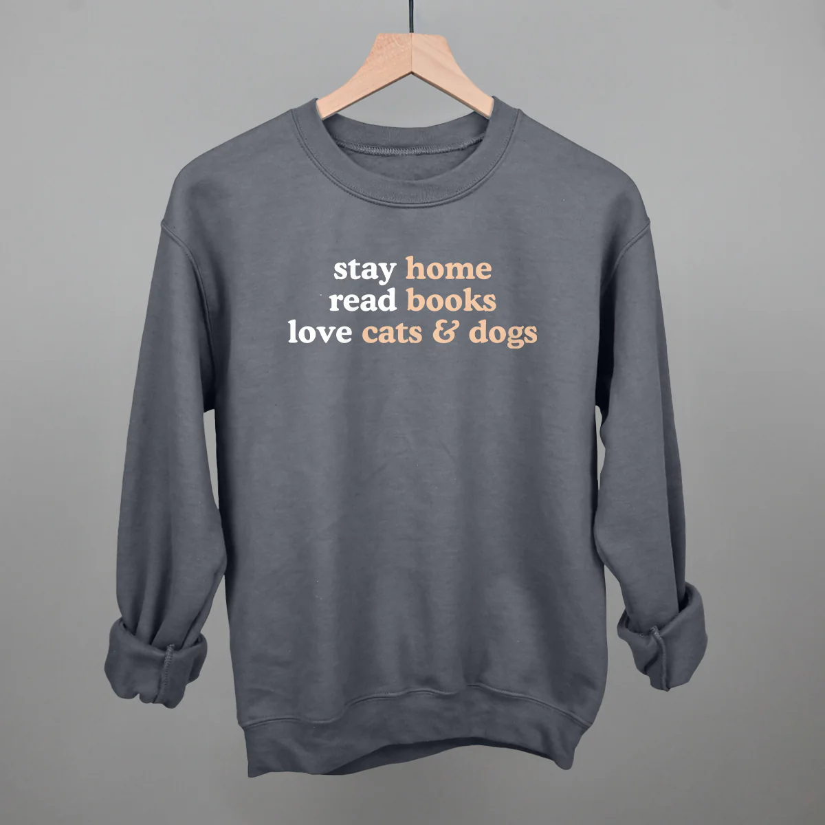 Image of Stay Home Read Books Love Cats & Dogs