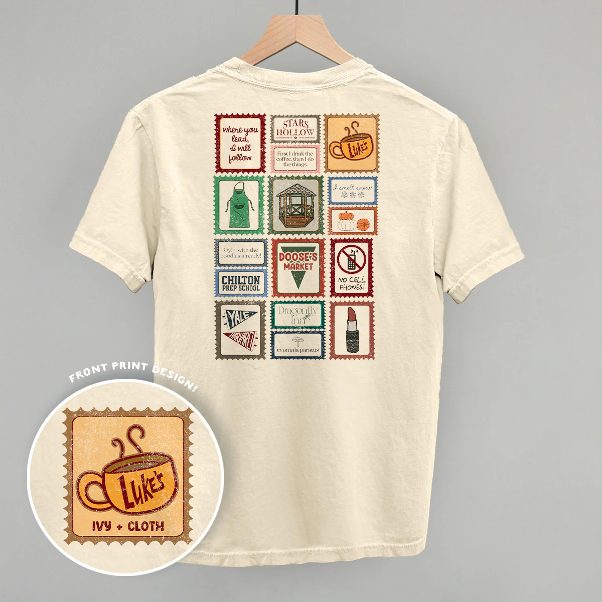 Image of Gilmore Girls Stamps (Back Print)