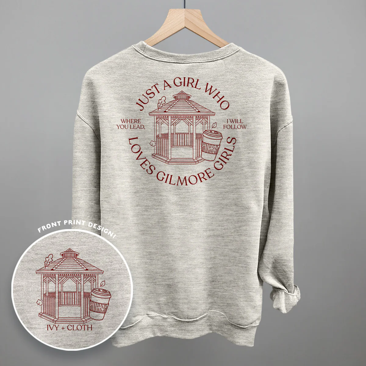 Image of Just A Girl Who Loves Gilmore Girls (Back Print)