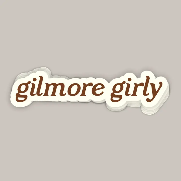 Image of Gilmore Girly (Decal)