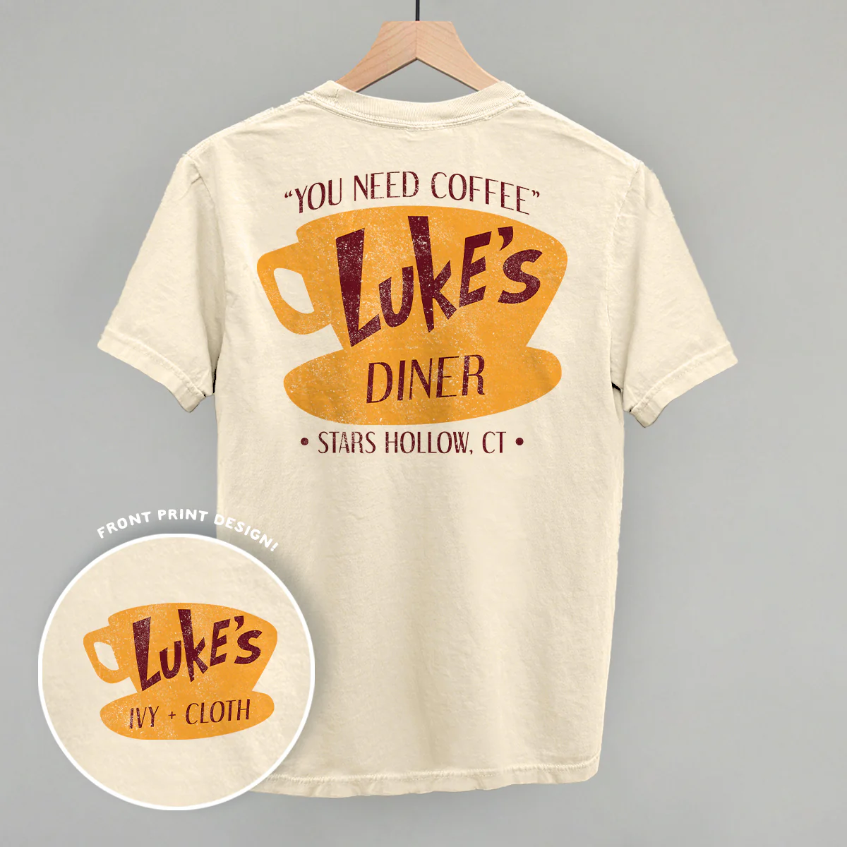 Image of Luke's Diner Doodle (Back Print)