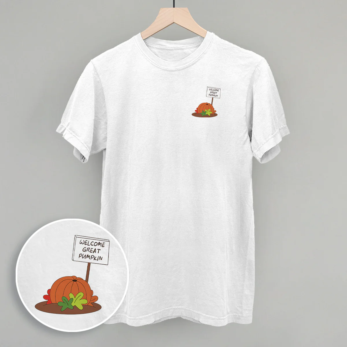 Image of Welcome Great Pumpkin (Left Chest)