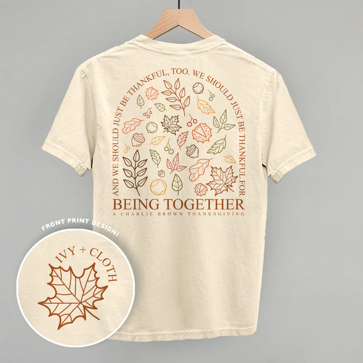 Image of Thankful For Being Together (Back Print)