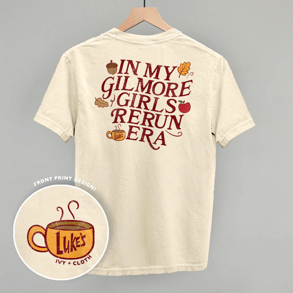 Image of In My Gilmore Girls Rerun Era (Back Print)