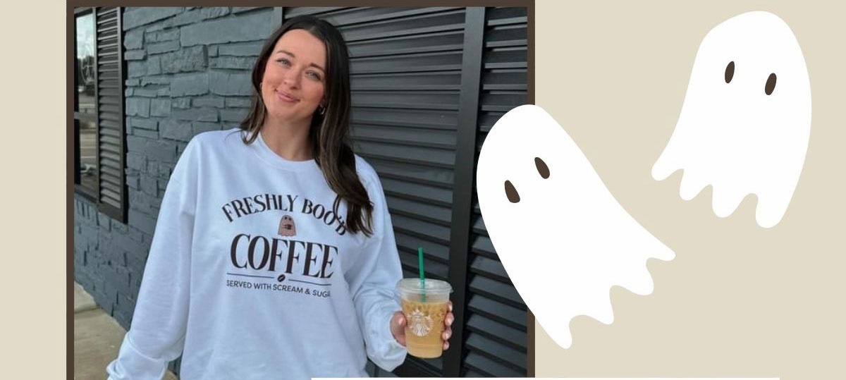 freshly boo'd coffee