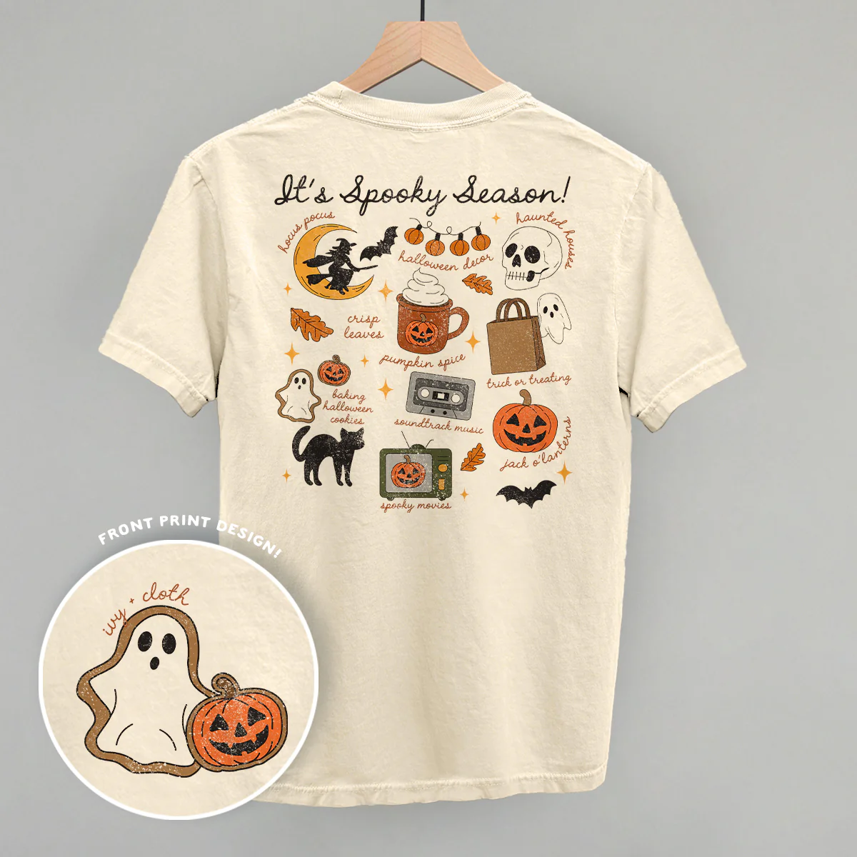 Image of It's Spooky Season Doodles (Back Print)