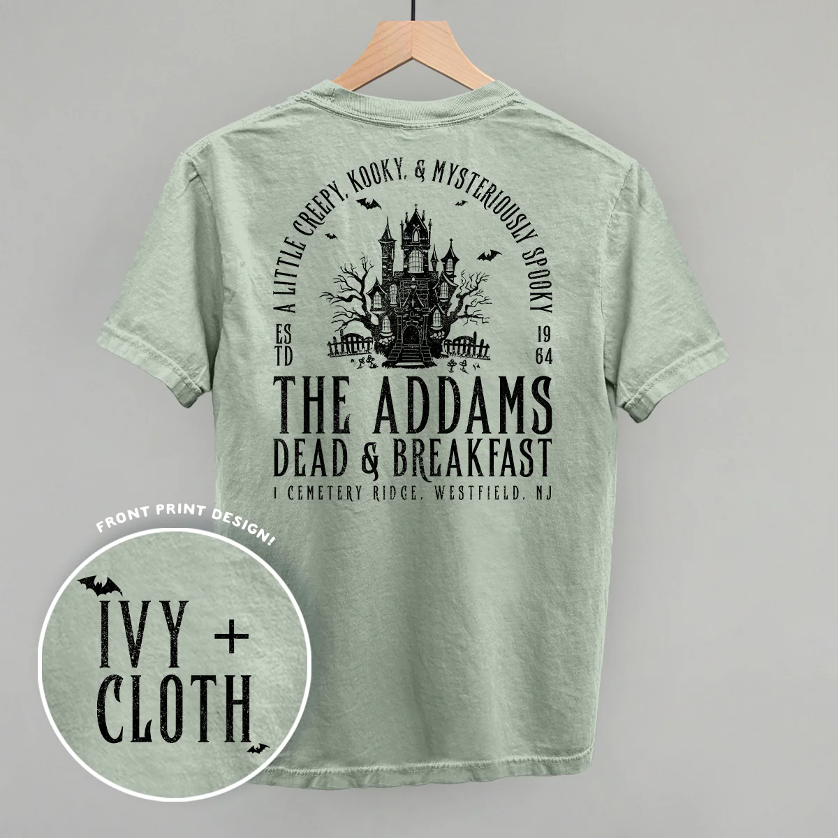 Image of The Addams Dead & Breakfast (Back Print)