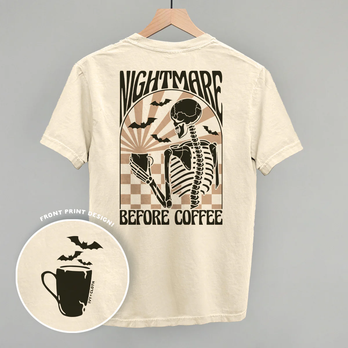 Image of Nightmare Before Coffee (Back Print)