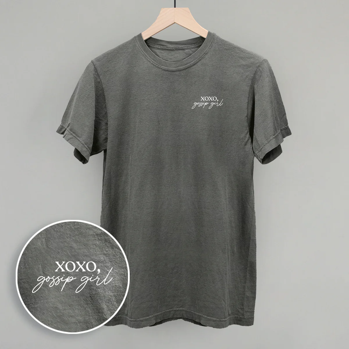 Image of XOXO, Gossip Girl (Left Chest)