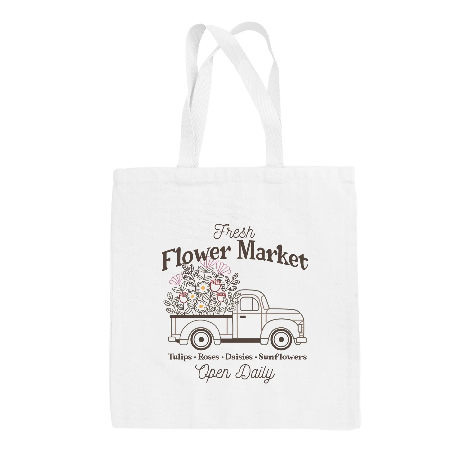 Image of Fresh Flower Market Tote Bag