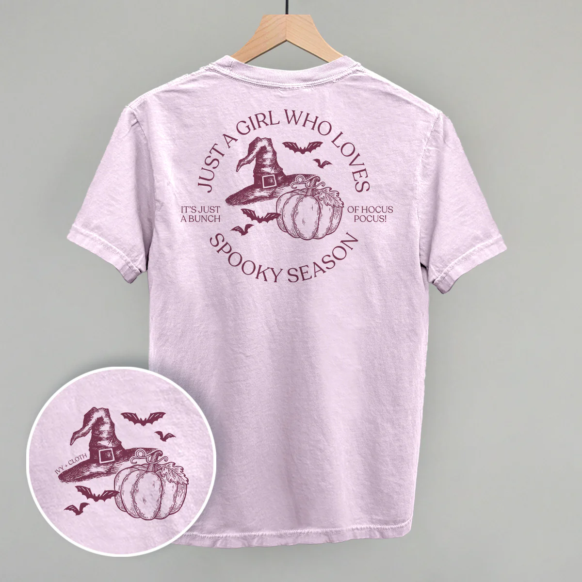 Image of Just A Girl Who Loves Spooky Season (Back Print)