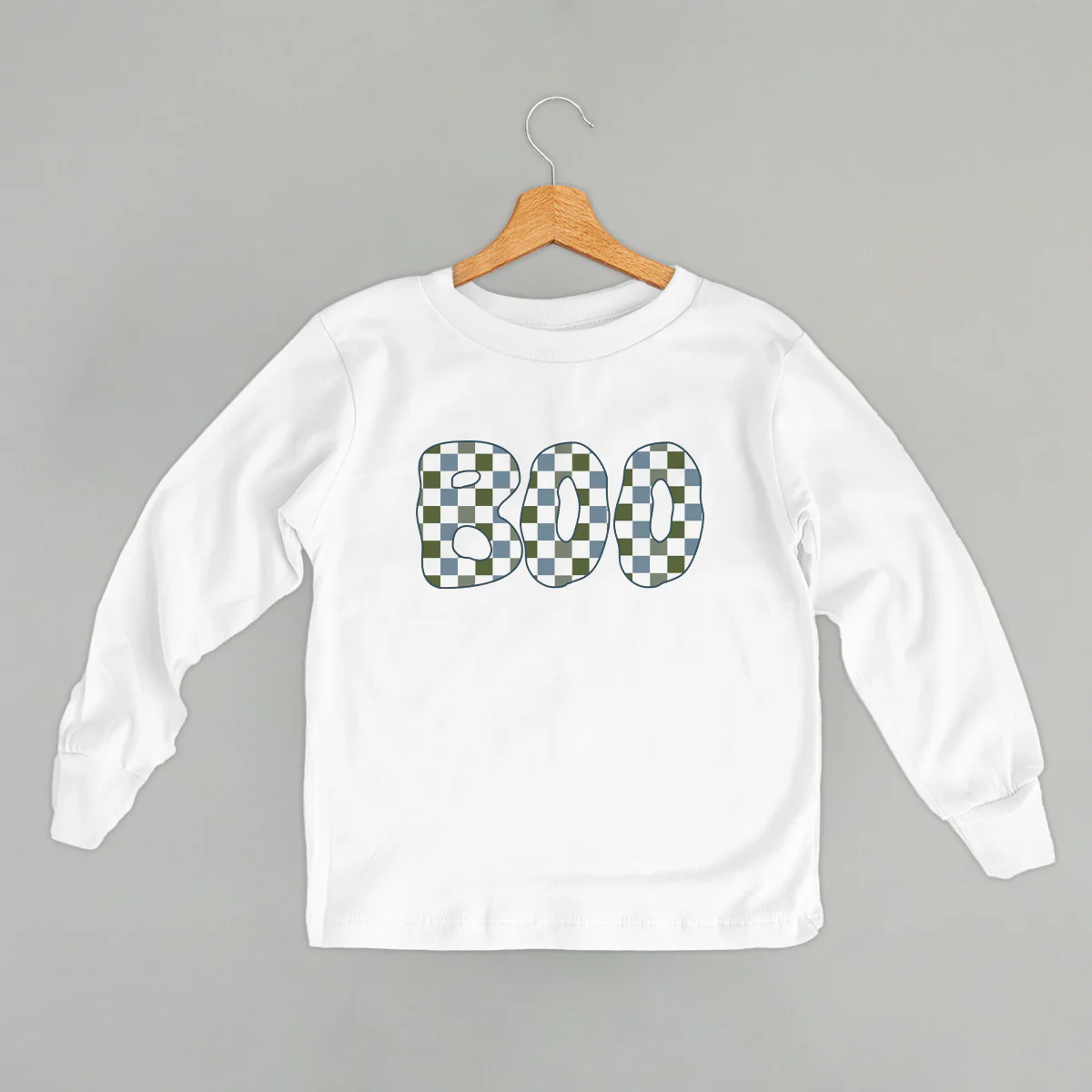 Image of Boo Checkered (Blue & Green) (Kids)