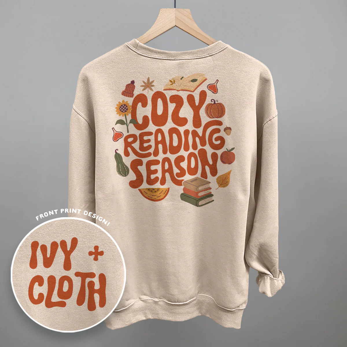Image of Cozy Reading Season (Back Print)
