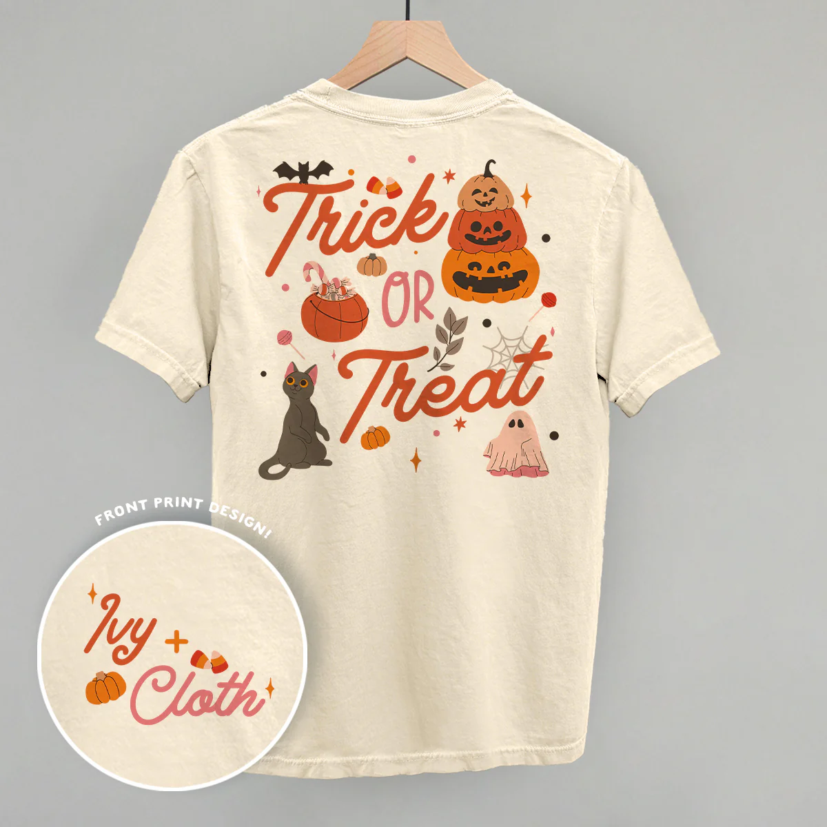 Image of Trick Or Treat Doodles (Back Print)