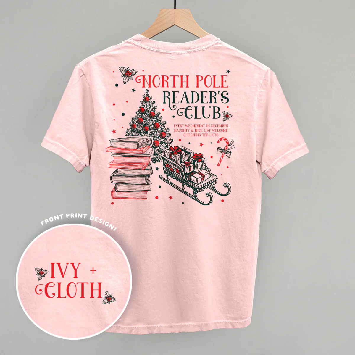 Image of North Pole Reader's Club (Back Print)
