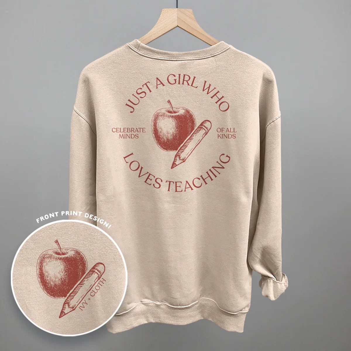 Image of Just A Girl Who Loves Teaching (Back Print)