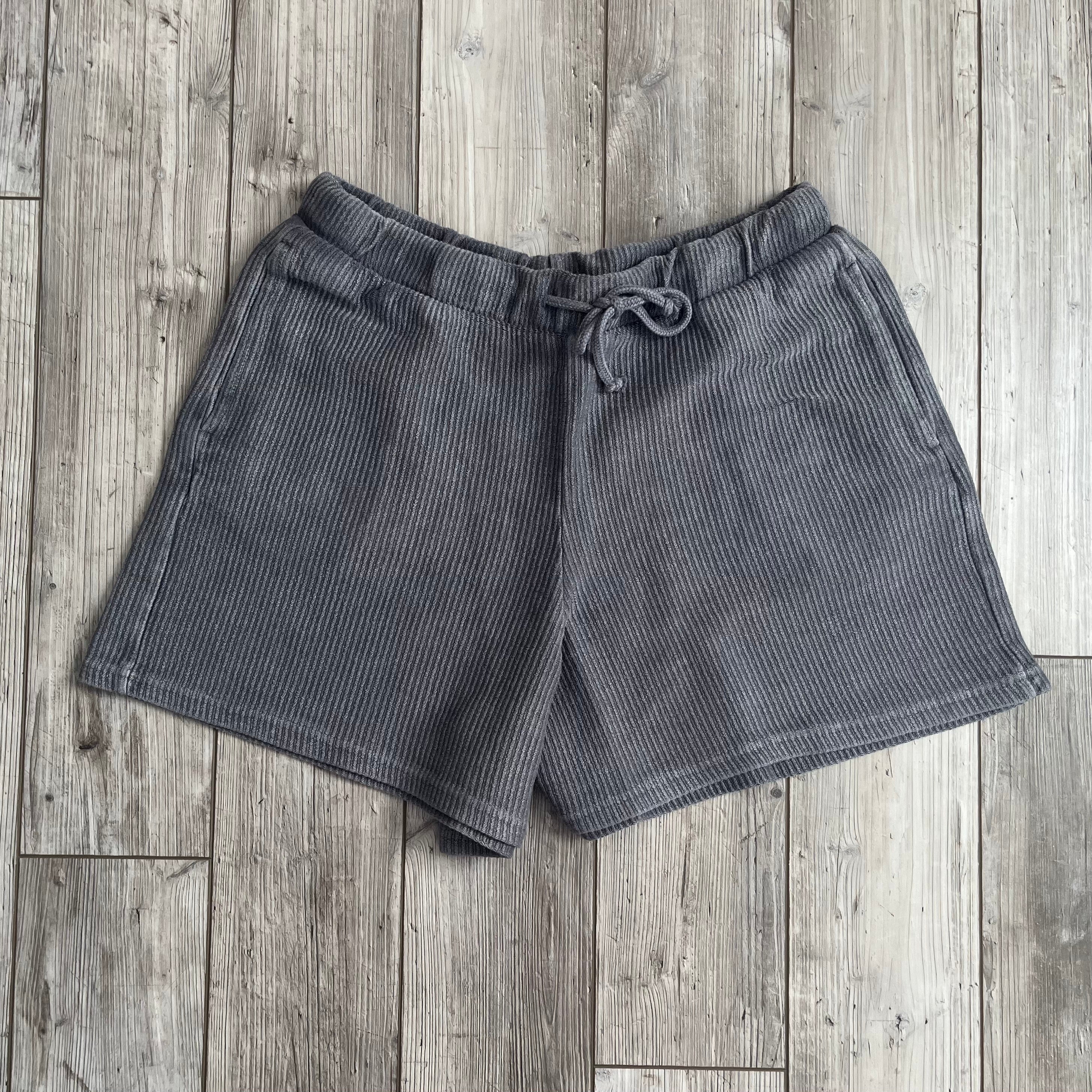 Image of Smoke Corded Shorts