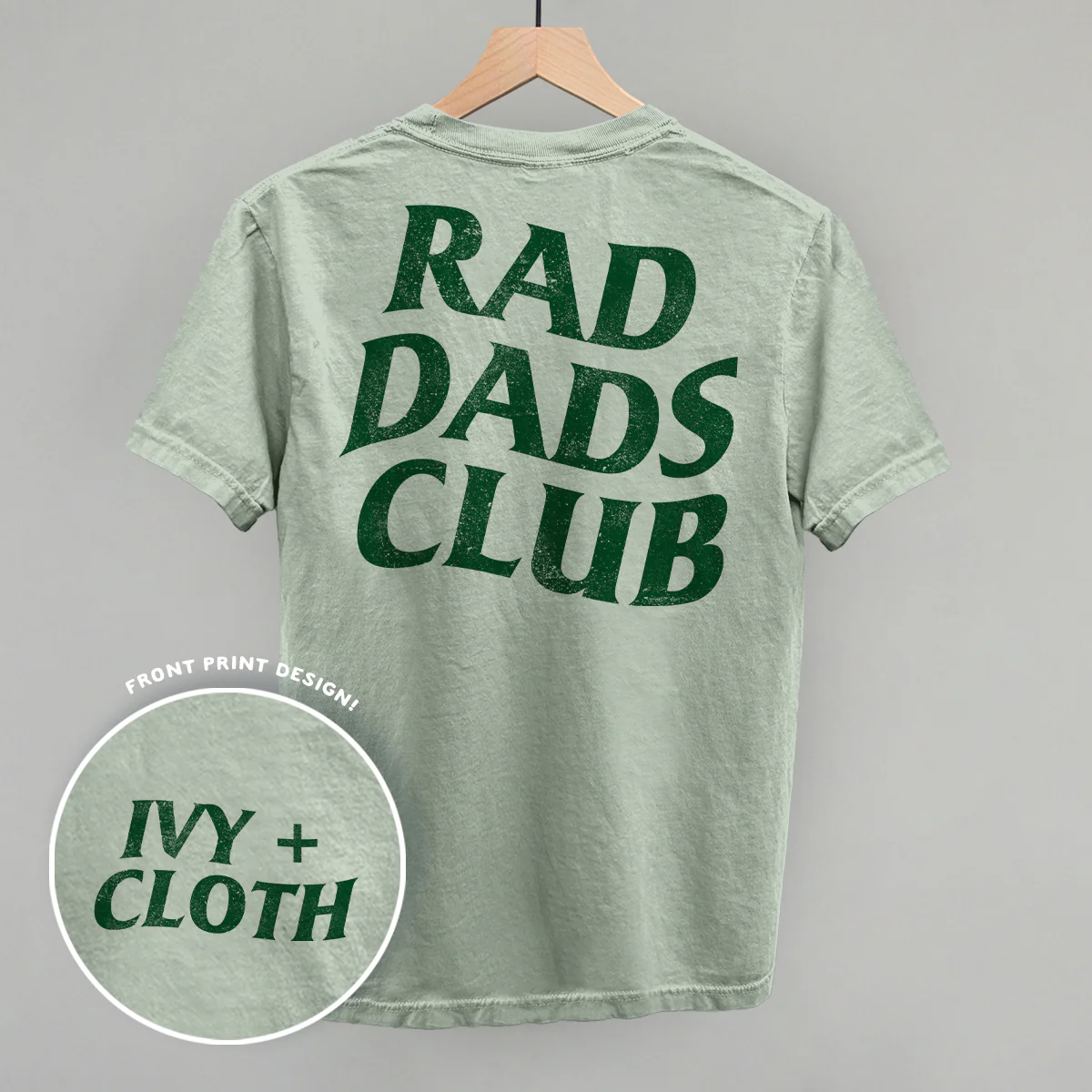 Image of Rad Dads Club Green (Back Print)