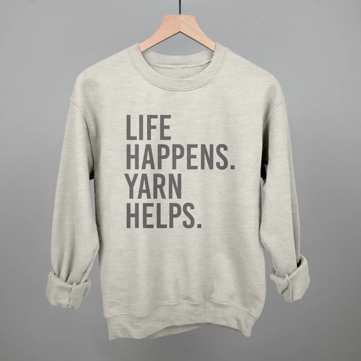 Image of Life Happens Yarn Helps