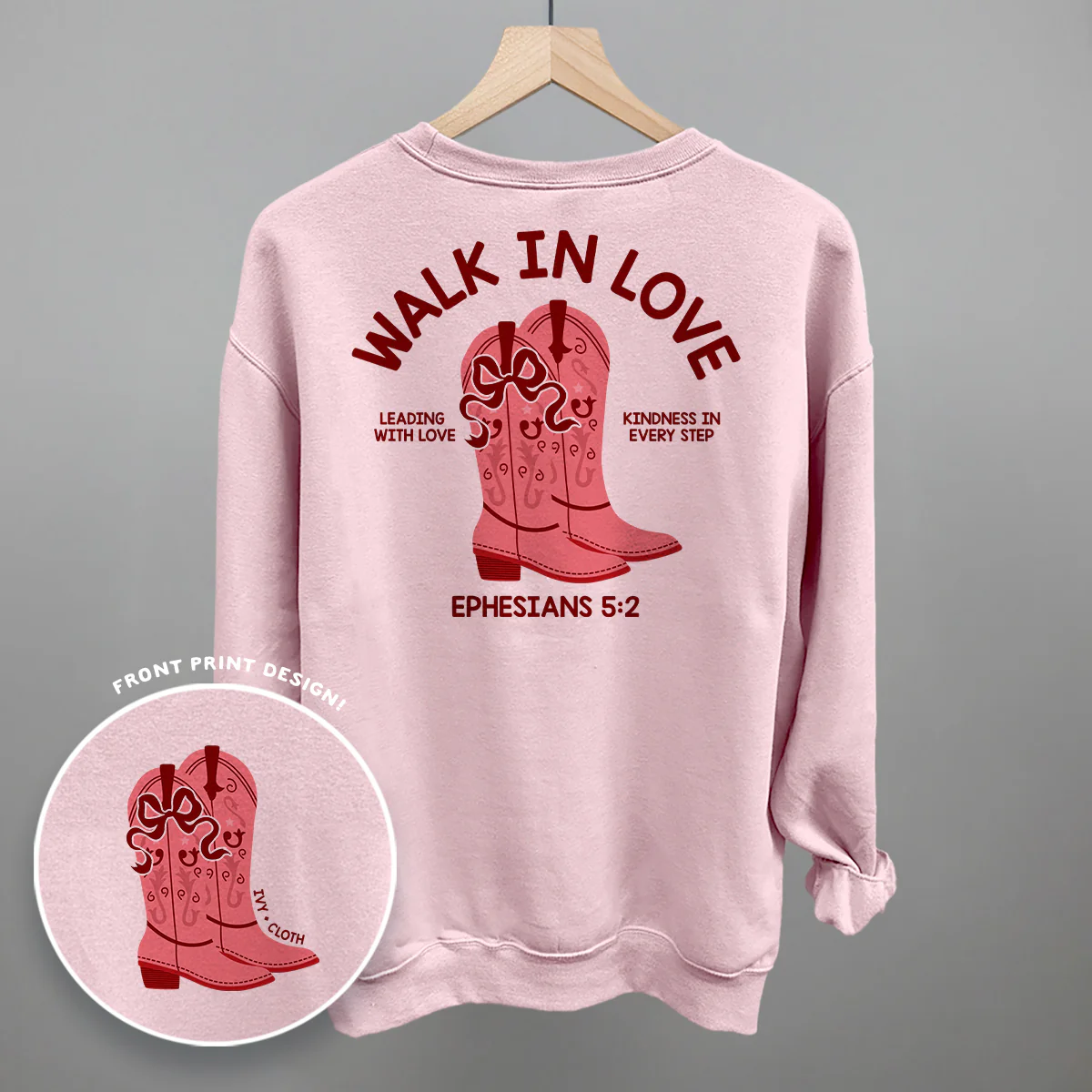 Image of Walk In Love Ephesians 5:2 (Back Print)