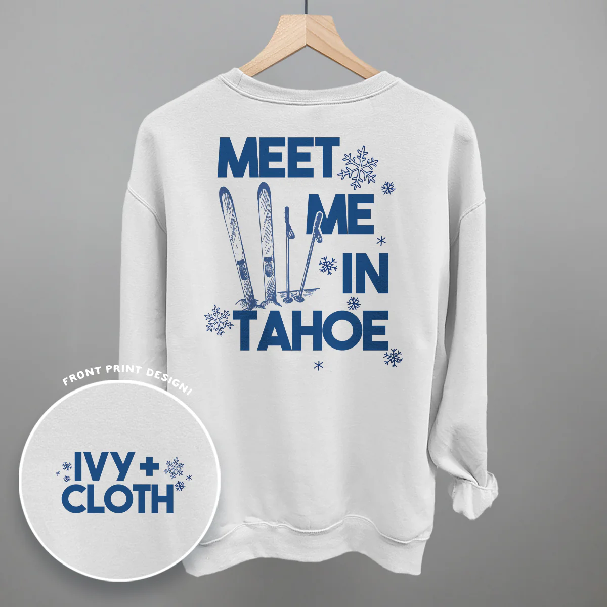 Image of Meet Me In Tahoe (Back Print)