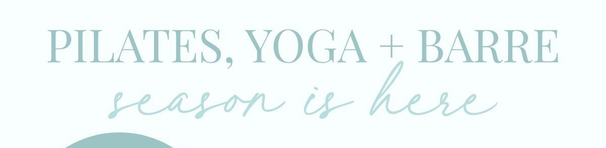pilates yoga and barre