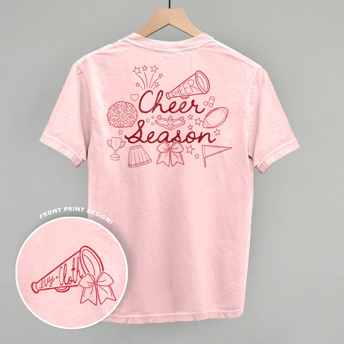 Image of Cheer Season Doodles (Back Print)