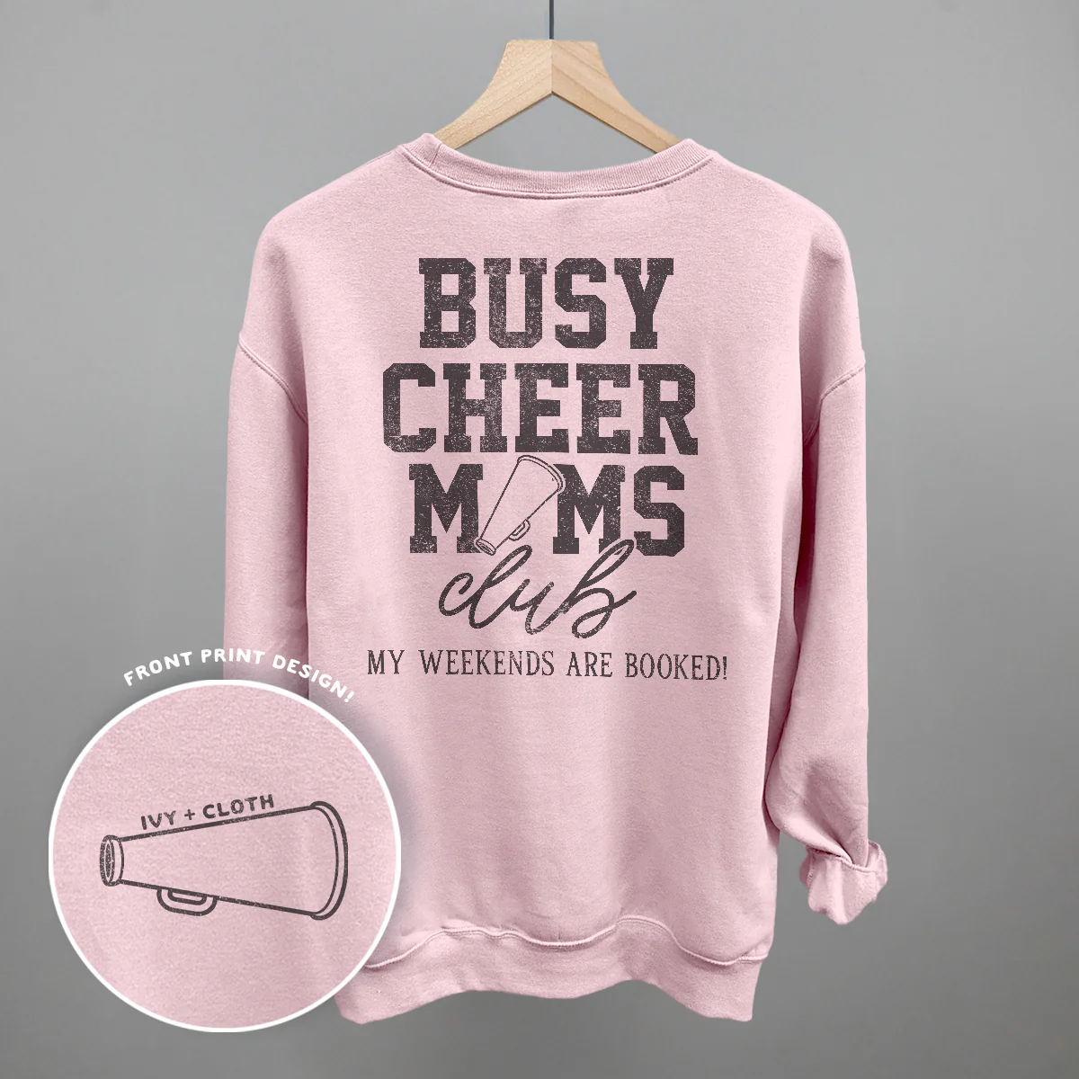 Image of Busy Cheer Moms Club (Back Print)