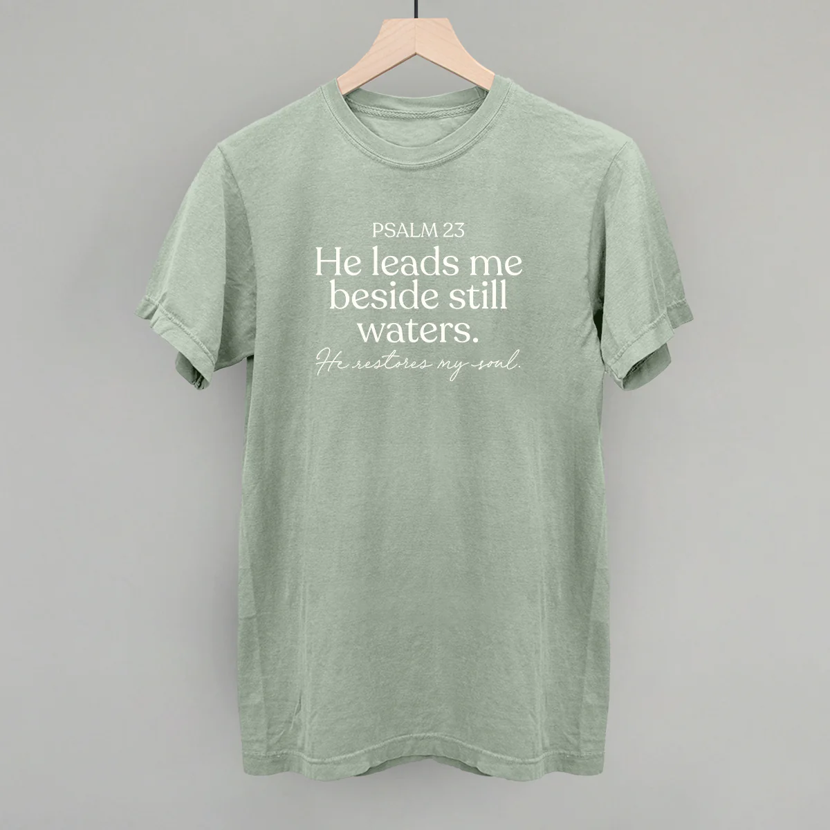 Image of Psalm 23 He Restores My Soul