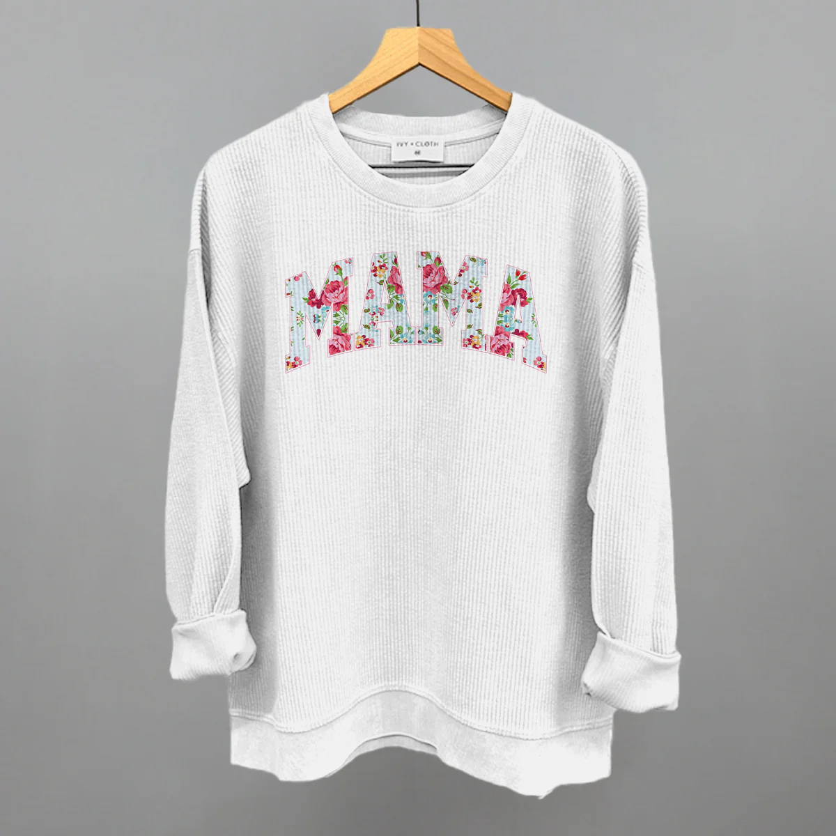 Image of Mama (Block Letter Floral)