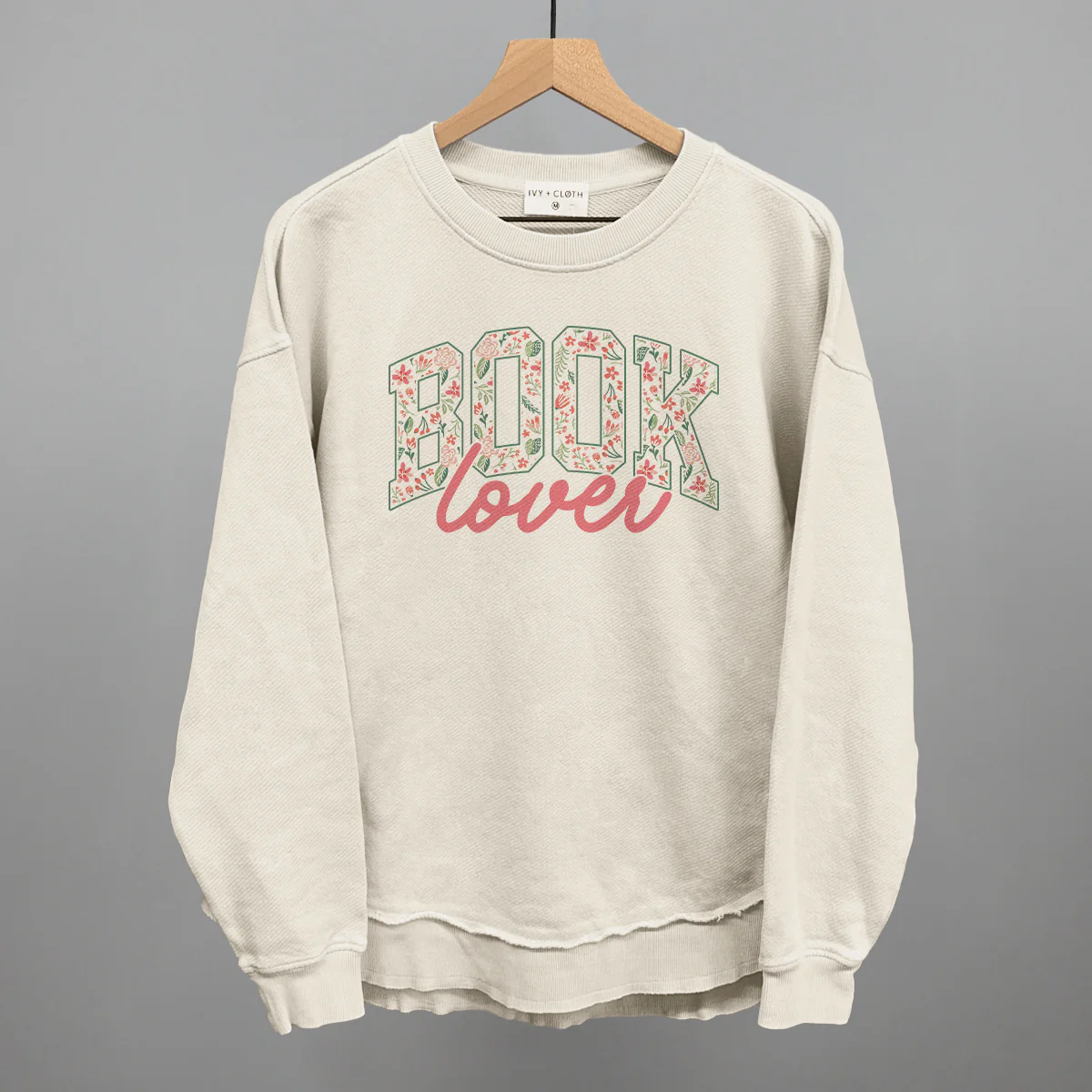 Image of Book Lover Floral Arch + Script