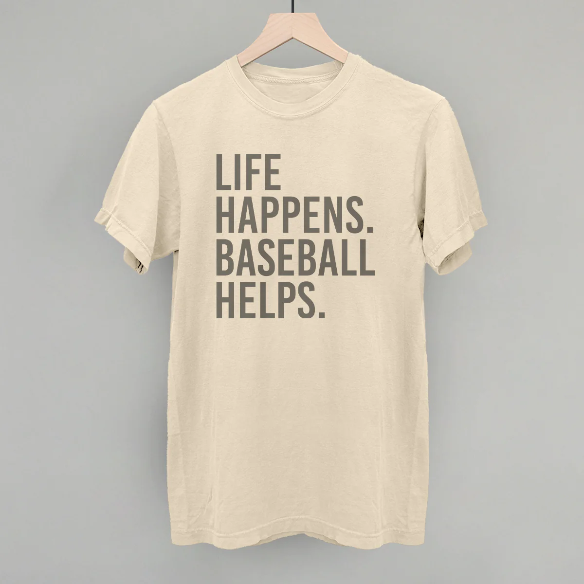 Image of Life Happens. Baseball Helps.