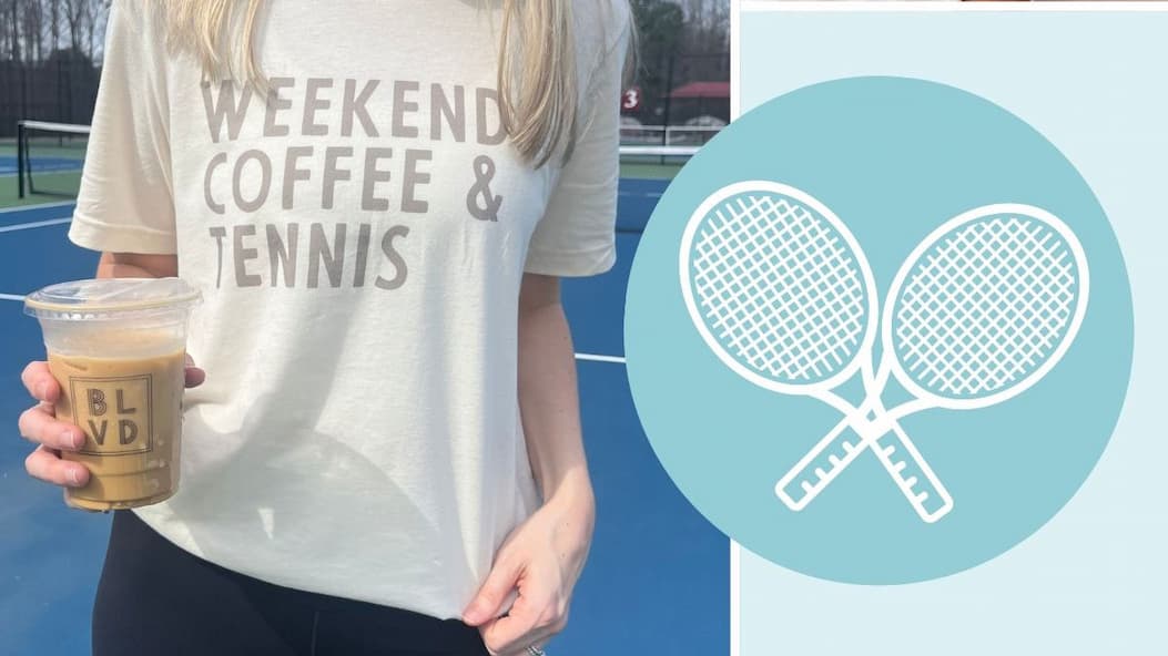 weekends coffee and tennis