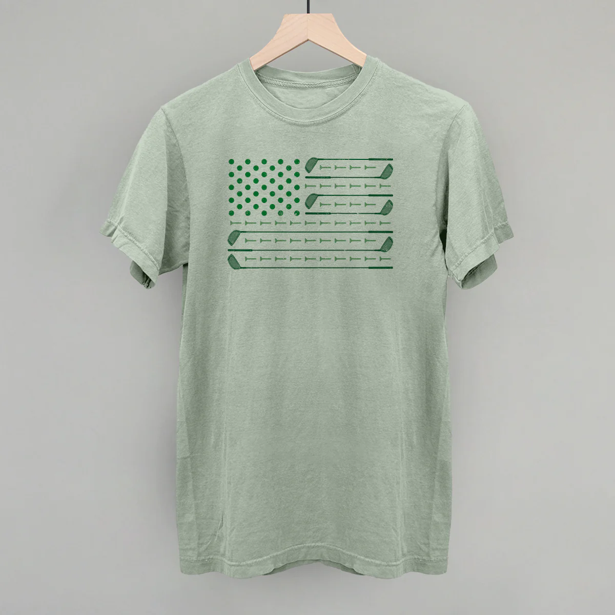 Image of Golf American Flag (Green)