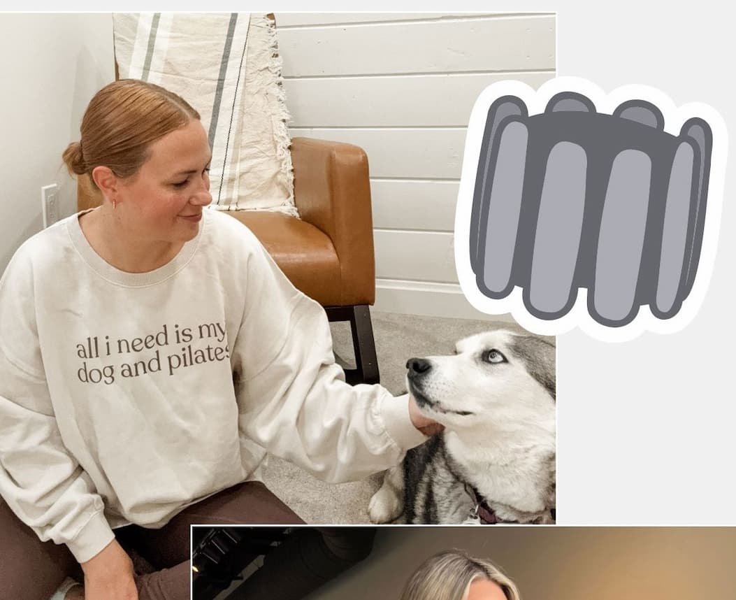 all i need is my dog and pilates
