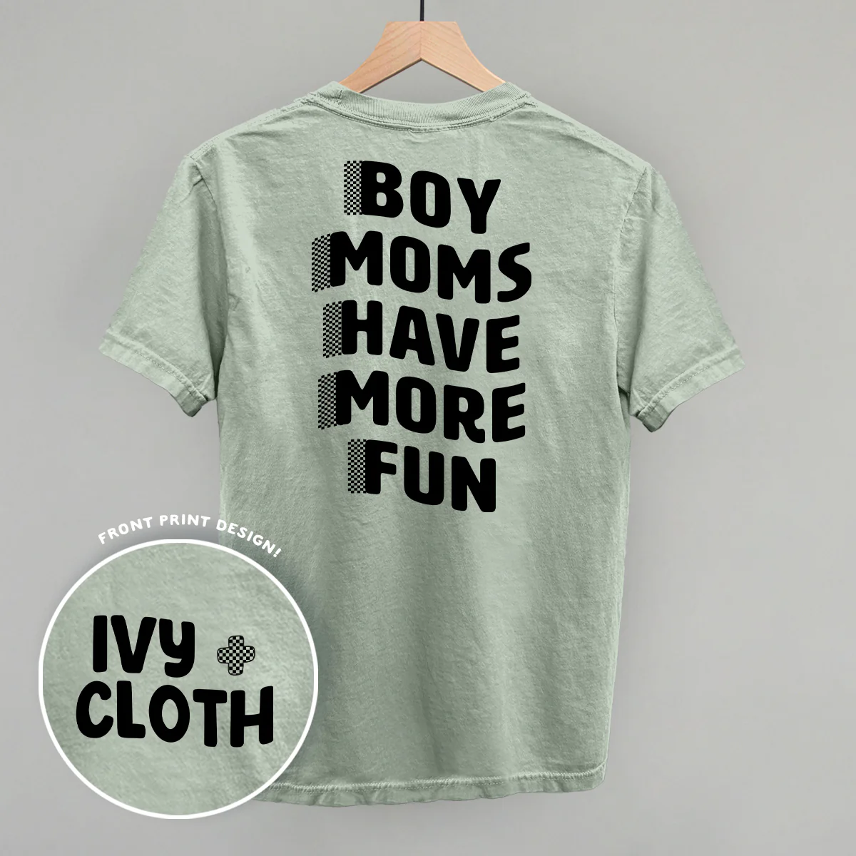 Image of Boy Moms Have More Fun (Back Print)