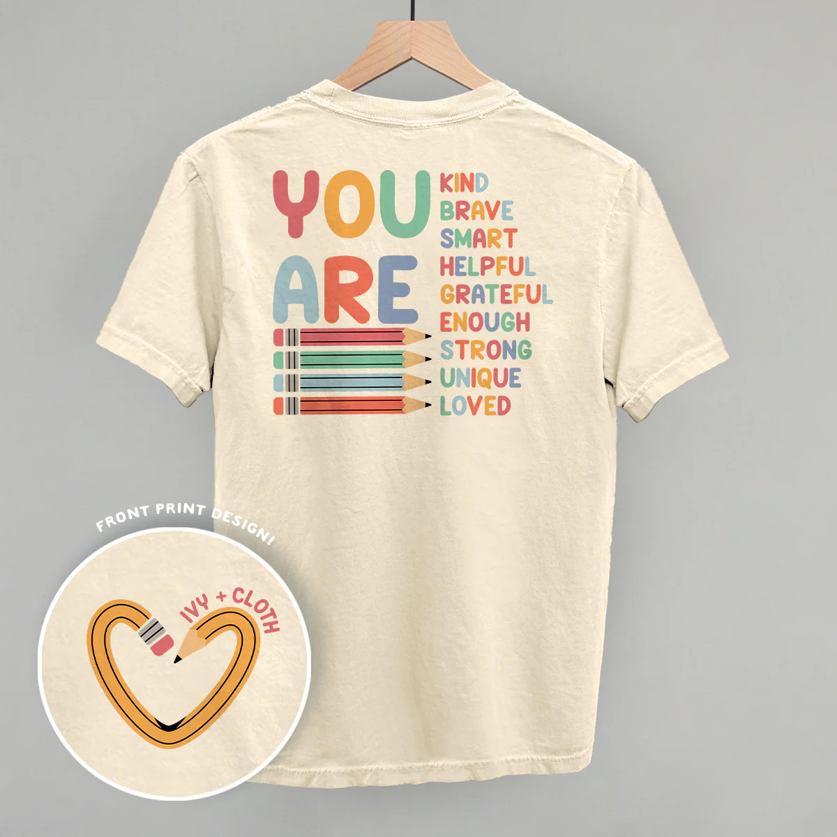 Image of You Are (Teacher Affirmations) (Back Print)