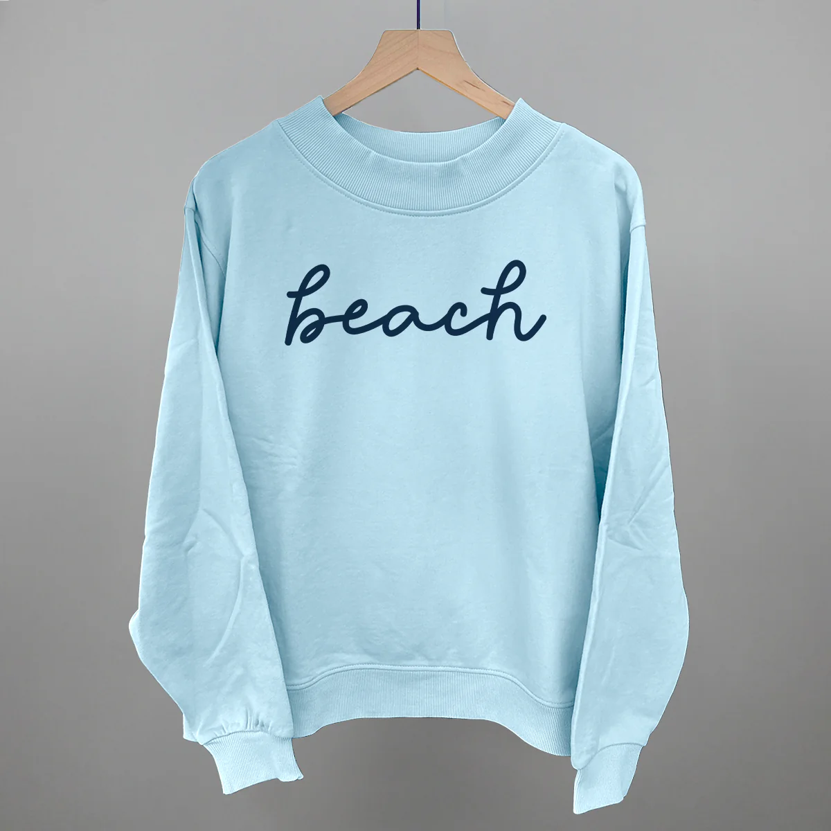 Image of Beach (Blue Script)