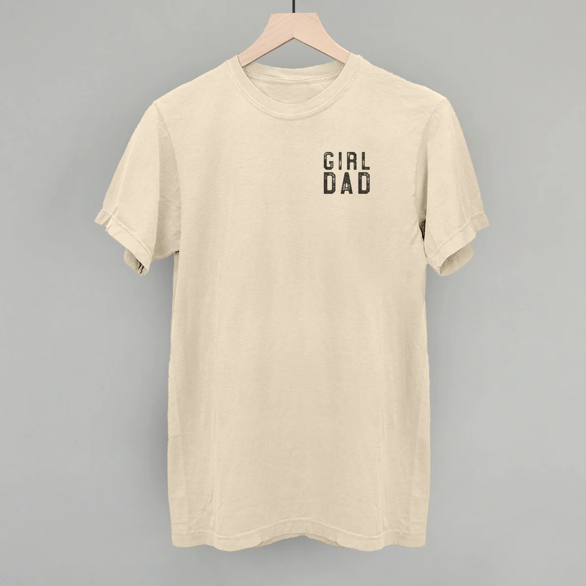 Image of Girl Dad Block Letters (Left Chest)