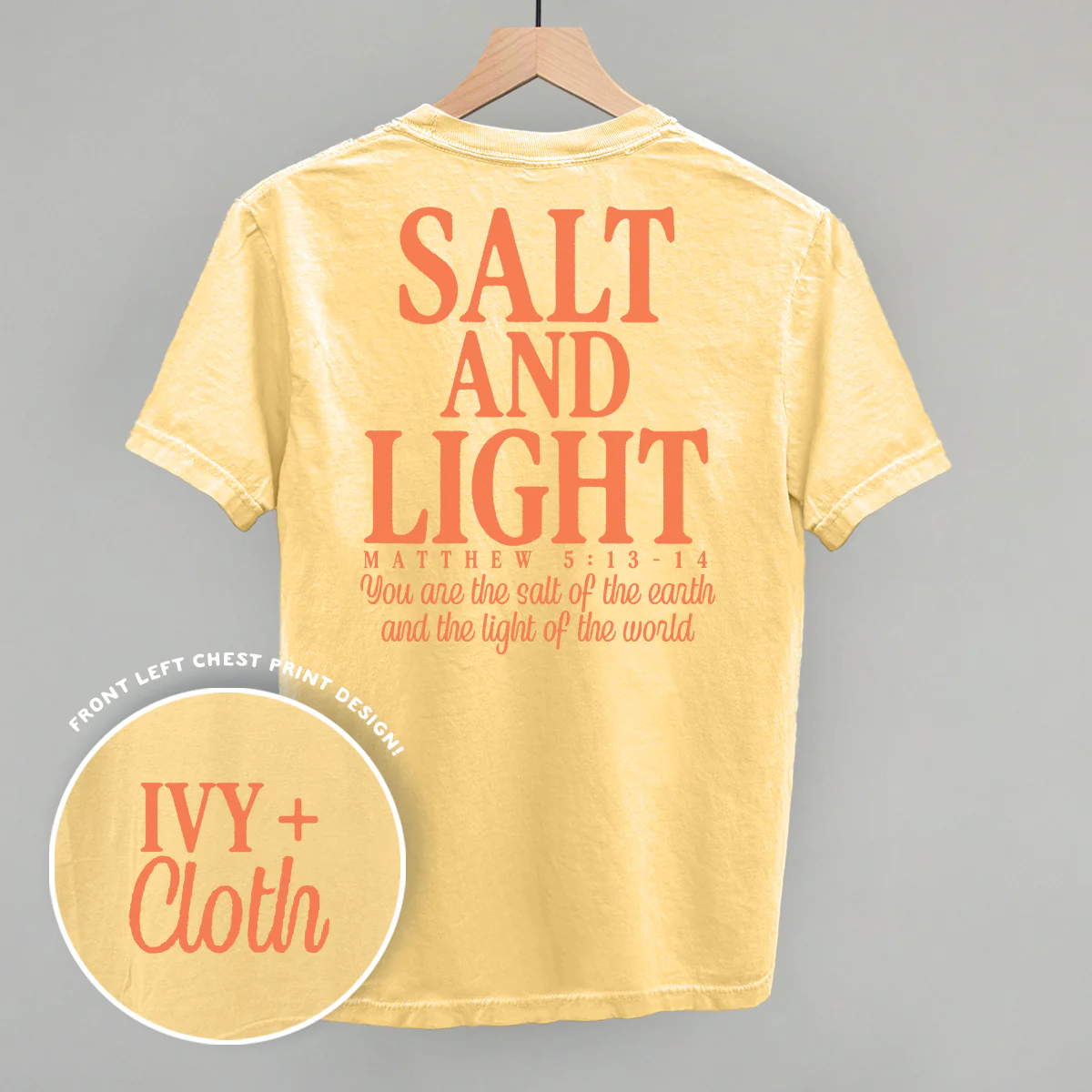 Image of Salt And Light Serif (Back Print)