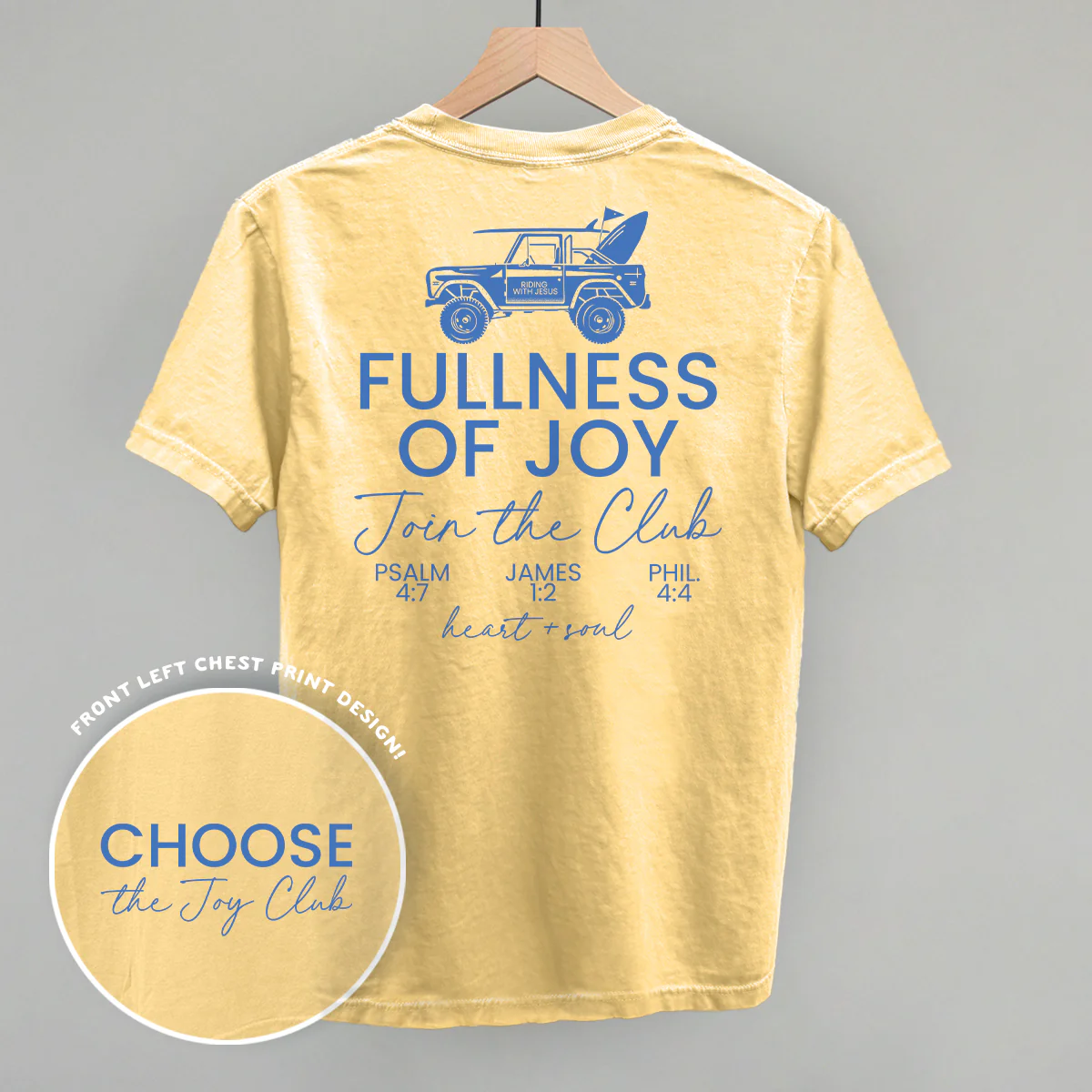 Image of Choose The Joy Club (Back Print)