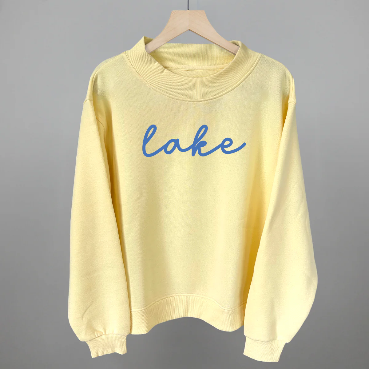 Image of Lake Blue Script
