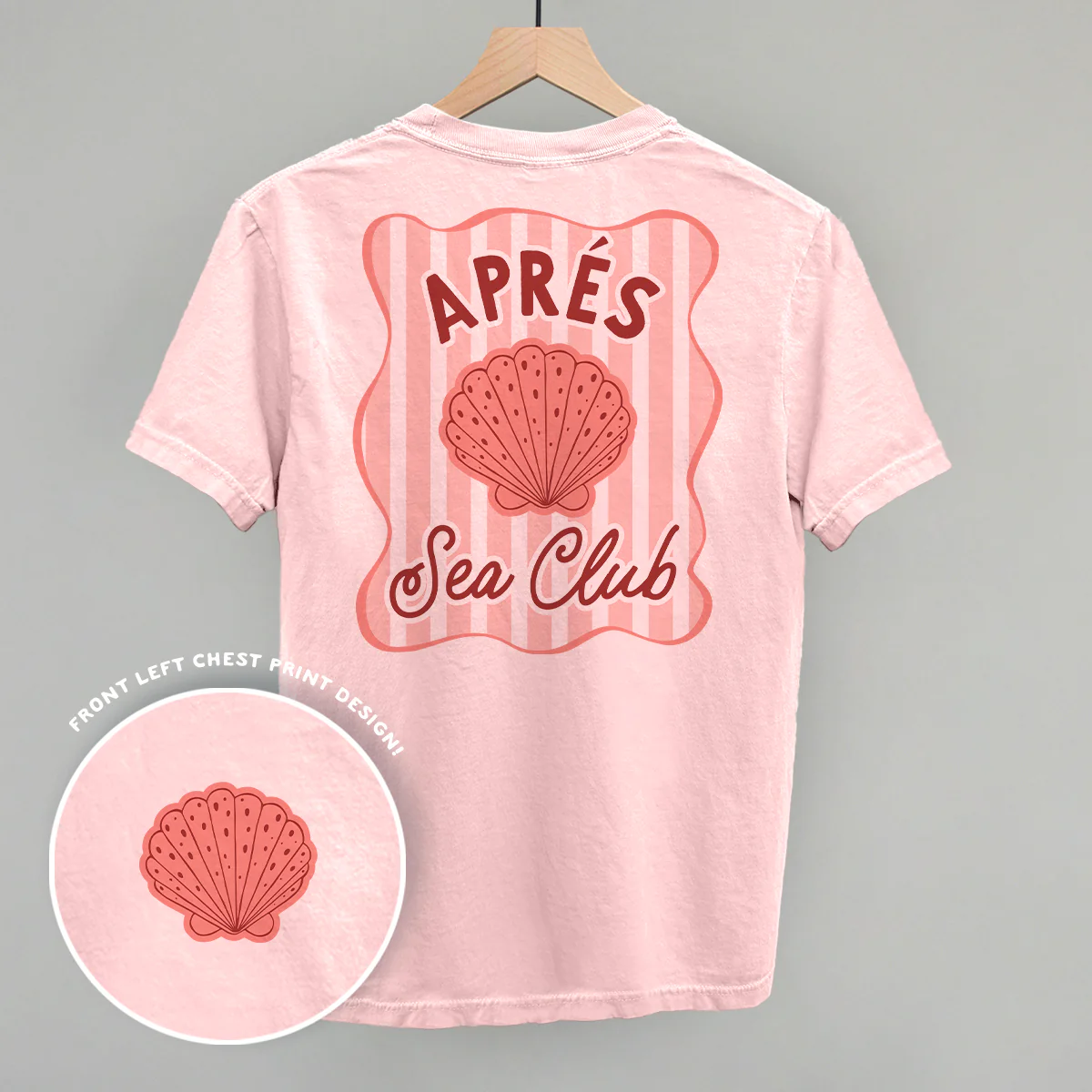 Image of Apres Sea Club Seashell (Back Print)